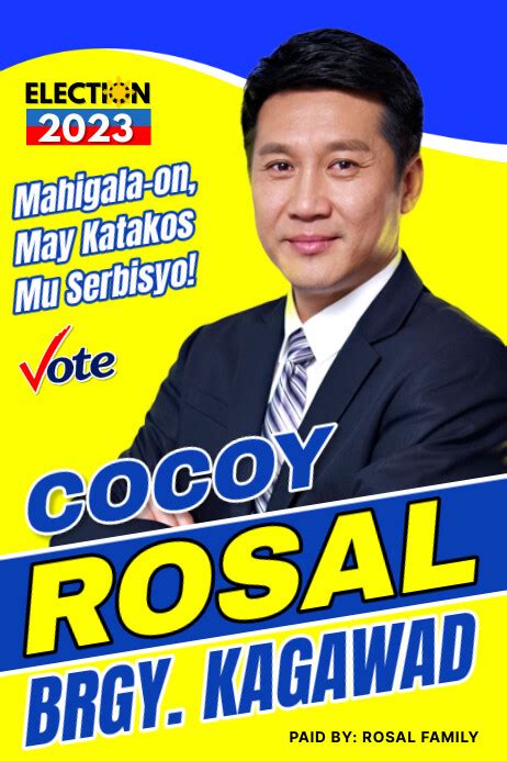 44 Free Templates for 'Barangay poster' .